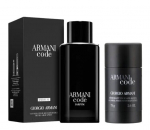 Rinkinys Giorgio Armani Code vyrams: tualetinis vanduo EDT, 125 ml + pie&scaron;tukinis dezodorantas, 75 g