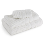 Medvilninis rank&scaron;luostis Adore 50x90 cm, 500 g/m&sup2;, baltas