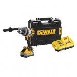 Akumuliatorinis smūginis gręžtuvas DeWalt DCD1007WW1T-QW, 18V, su akumuliatoriumi