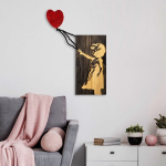 Pakabinama dekoracija Banksy 15-1, 1 vnt.
