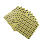 10vnt 1-300 Skaidrūs Lipnūs Skaičių Lipdukai Etiketėms, 10 vnt. nuo 201 iki 300