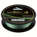 Pintas žvejybos valas Senma MBteam 4, 500m, 30LB, 0.26mm,  Žalias