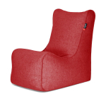 Sėdmai&scaron;is QUBO&trade; Noa Poppy LOFT FIT Modern raudonas, 60&times;90&times;85 cm