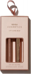 Lūpų pie&scaron;tukų rinkinys SOSU Cosmetics Lip Luxe Duo Nude Brown blizgus