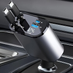 4-in-1 Type-C automobilinis kroviklis