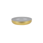 My Home Soft Gold Grey dekoratyvinis dubuo, 25x25x5 cm