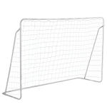 Vaikų ne&scaron;iojami metaliniai sulankstomi futbolo vartai 240 x 150 cm