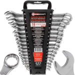 Forcekraft 16 vnt. kombinuotų raktų rinkinys 6-24 mm