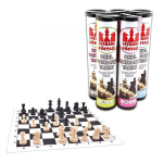 Chess World Roll Cylinder &Scaron;achmatų Rinkinys S Dydis Star