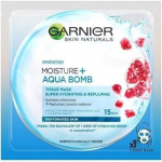 Veido kaukė Garnier Skin Naturals Moisture+ Aqua Bomb 32 g