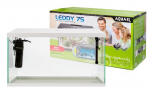 Akvariumas Aquael Leddy Plus 75 D&N 2.0 105 L, baltas, su įranga