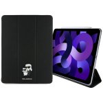 Karl Lagerfeld KLFC13RM24SAKCK iPad Air 13" 2024 Book Cover czarny|black Saffiano Magnetic Karl &Choupette