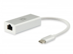 LevelOne USB-C į RJ45 adapteris, 0.15m, Gigabit Ethernet