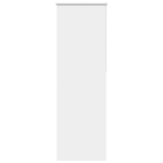 Naktinis roletas baltos spalvos 80x210 cm audinio plotis 75,7cm
