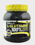Biotech USA 100% L-Aminorūg&scaron;tys Glutamine, 240 g