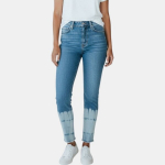 Spalvingi moteri&scaron;ki Mishumo džinsai, W26, L28 dydžiai, W26_L28
