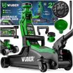 Hidraulinis &bdquo;Frog&ldquo; automobilinis keltuvas su guma, žemas profilis, 2,5 t, Wuber
