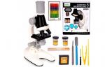 Mikroskopas Scientific Microscope, baltas