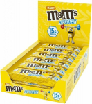 Baltyminis batonėlis M&M&rsquo;s Hi Protein Peanut, 12 x 51 g