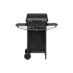 Dujinis grilis Mustang Pecos 2, 50x97x100 cm, juoda