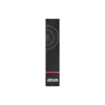 Smiginio kilimėlis Atom 652385, juodas