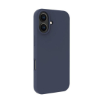Apple iPhone 17 Premium Magsafe Soft Touch Silikoninis dėklas Vidurnakčio mėlyna