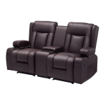 Dviejų vietų atlo&scaron;iama sofa su centriniu console