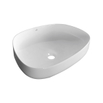 Praustuvas Laveo Asymmetric, White, 48x36 cm