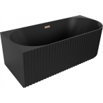 Vonia Mexen Gia, kairinė, 170 x 80 cm, Black matt + Brushed copper persipylimas