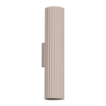 Sollux Lighting sieninis &scaron;viestuvas Karbon 30, taupe spalvos