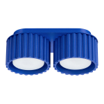 Sollux Lighting lubinis &scaron;viestuvas Aura 2, mėlynas