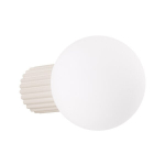 Sollux Lighting sieninis &scaron;viestuvas Halo, smėlio spalvos