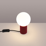 Sollux Lighting stalinis &scaron;viestuvas Halo, bordo spalvos