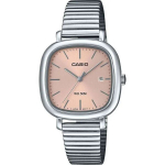 Casio Ltp-b166d-4avef moteri&scaron;kas laikrodis su rožiniu ciferblatu