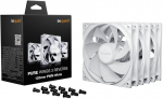 Be Quiet Korpusinis ventiliatorius PURE WINGS 3 BL136, 120mm, 1500RPM, 80m&sup3;/h, 1.17mmH2O, 3 ventiliatoriai, baltas