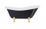 Vonia Besco Otylia Glam 170, Graphite+Gold (be sifono, be persipylimo skylės)