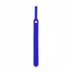 Daugiafunkciniai Velcro tvirtinimo dirželiai Bradas TL, 12 x 150 mm, 10 vnt, blue