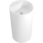 Konglomerato laisvai pastatomas praustuvas Mexen Ajax-02, 45 x 45 cm, White matt