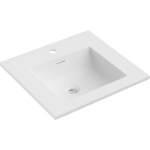Praustuvas Mexen Otis, 51 x 46,5 cm, White matt