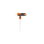 Rakto raktas 2 mm su kamuoliuko galu ir T-rankena, Hex, ilgas