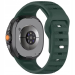 BestAccessories, silikoninis dirželis S. Galaxy Watch 8 40mm/44mm/46mm Classic, žalios spalvos