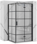 Du&scaron;o kabina Rea Molier Black, 80x90 cm