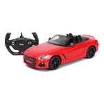 Automobilis BMW Z4 Roadster Rastar R/C su nuotolinio valdymo pultu, 1:14, raudonas