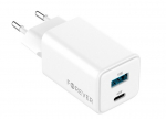 Forever Gan Pd Qc Tc-08-45ac 45w Usb-c/usb įkroviklis baltas