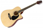 Elektro-akustinė gitara Stagg SA20DCE NAT