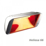 Halogeninis infraraudonųjų spindulių &scaron;ildytuvas HELIOSA HI DESIGN 66,2000 W, 66BMOB, baltas