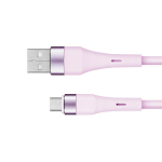 Kruger&matz Usb - Microusb kabelis, 1m, rožinis