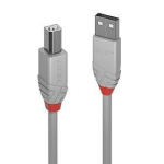 Lindy Usb 2.0 A į B kabelis spausdintuvui, 2m, pilkas