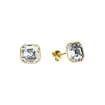 Sidabriniai auskarai moterims DiamondSky &bdquo;Imperial II&ldquo; su Swarovski kristalais
