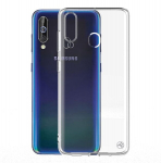 Tellur Basic silikoninis dėklas skirtas Samsung Galaxy A60 &ndash; skaidri apsauga, plonas dizainas